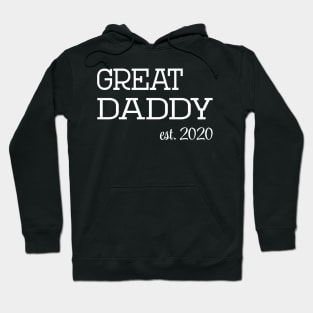 Great Daddy Est 2020 Pregnancy Announcement Hoodie